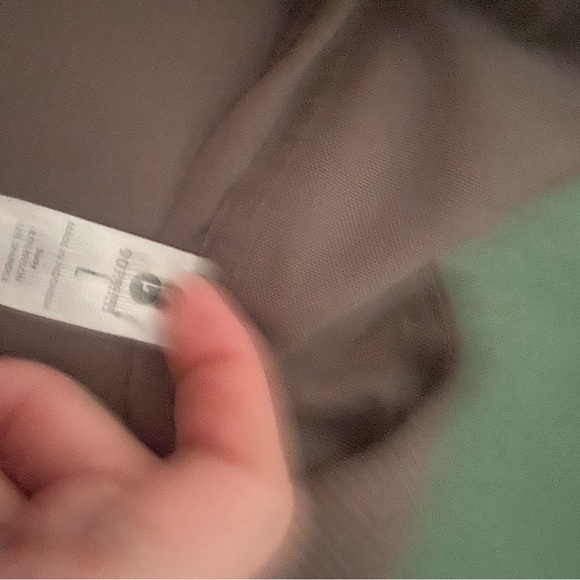 Brown Ribbed Pullover with Zipper - Picture 3 of 4